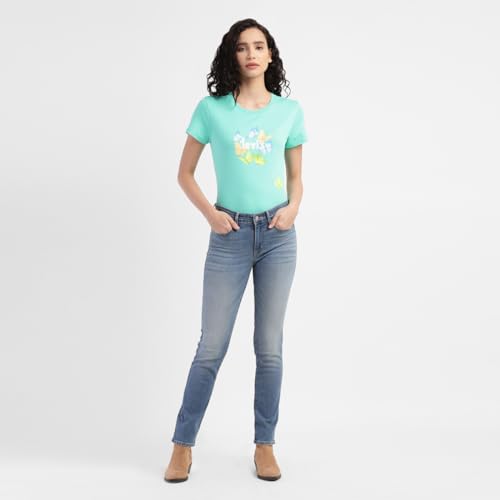 Image of Levi's Women's Brand Logo Crew Neck T-Shirt