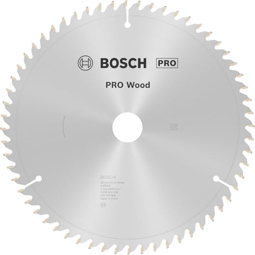 Preisvergleich Produktbild Bosch Professional Kreissägeblatt Optiline Wood (für Holz, 254 x 30 x 2,0 mm, 60 Zähne, Zubehör Kreissäge), 2608640436, Ø 254 mm