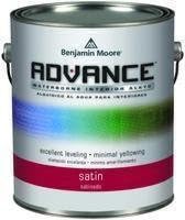 Benjamin Moore Advance Waterborne Satin Paint Quart