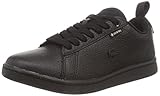 Lacoste Damen Low-Top Sneaker Carnaby EVO GTX 07221 SFA, Frauen Halbschuhe,Sportschuhe,Turnschuhe,Laufschuhe,SCHWARZ (02H),40 EU / 6.5 UK