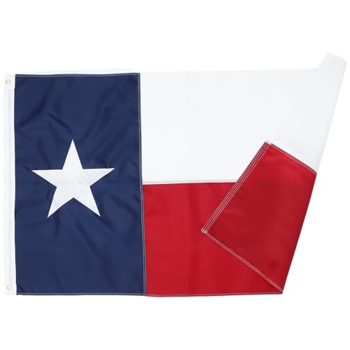 Drapeau du Texas États-Unis grand format polyester résistant extérieur