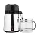Produktbild Wasser-Destilliergerät Edelstahl Wasserdestillierer,Wasserdestilliergerät Wasserfilter,Reines Wasser Distiller Filter,Wasser Distiller Purifier,Tragbar Wasser Destilliergerät mit Sammelkanne (Schwarz)