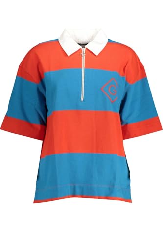 Polo de algodón rojo para mujer GANT camiseta con cuello de moda casual chic