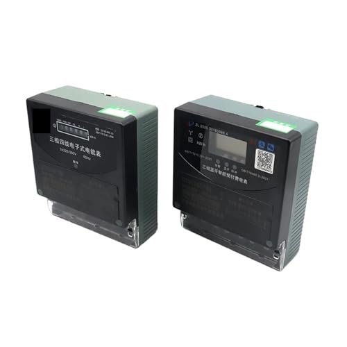 Compteur d'électricité triphasé DDS1657 à quatre fils 220V DTS 5-20A