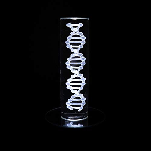 image for PHOSOK LED Black Display Base- Crystal Glass Art Statue Merchandise Di