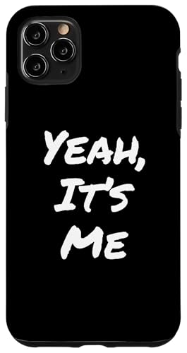 �ʔ������[���A�̃e�L�X�g �ʔ��� �l�X�̂��߂� �ʔ������p Yeah It's Me �X�}�z�P�[�X iPhone 11 Pro Max �p