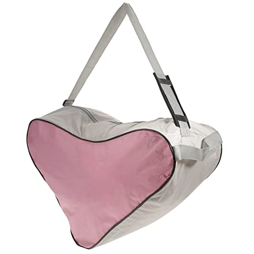 HOODANCOS メッシュ生地 トートバッグ スケート靴収納に適した 大容量ショルダーバッグ ローラースケート 用具入れとして使用可能