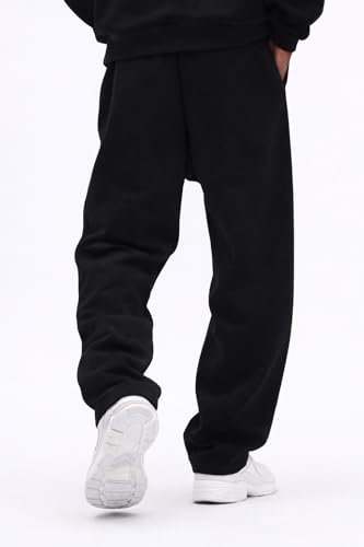 Image of Rockwell Men's Baggy Sweatpants | Cotton Terry Relaxed Fit Joggers for Men | Oversized Streetwear Track Pants | Casual Gym & Everyday Wear| 009