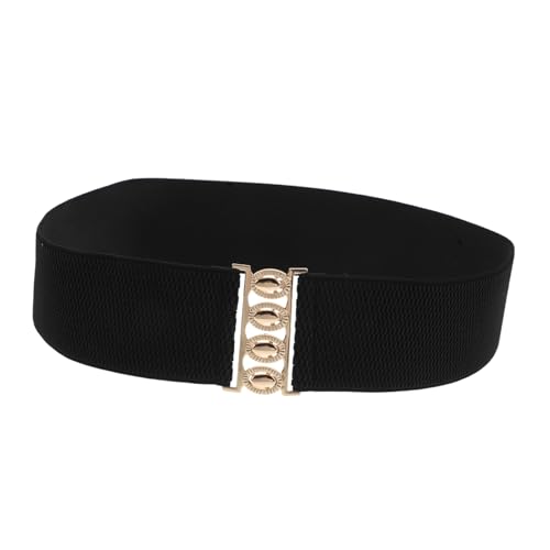 Wide Cinch Belt for Women Adjustable Elastic Waistband Stretcher Chic Fashion Accessory for Dresses Minimalist Design Elevate Your Style