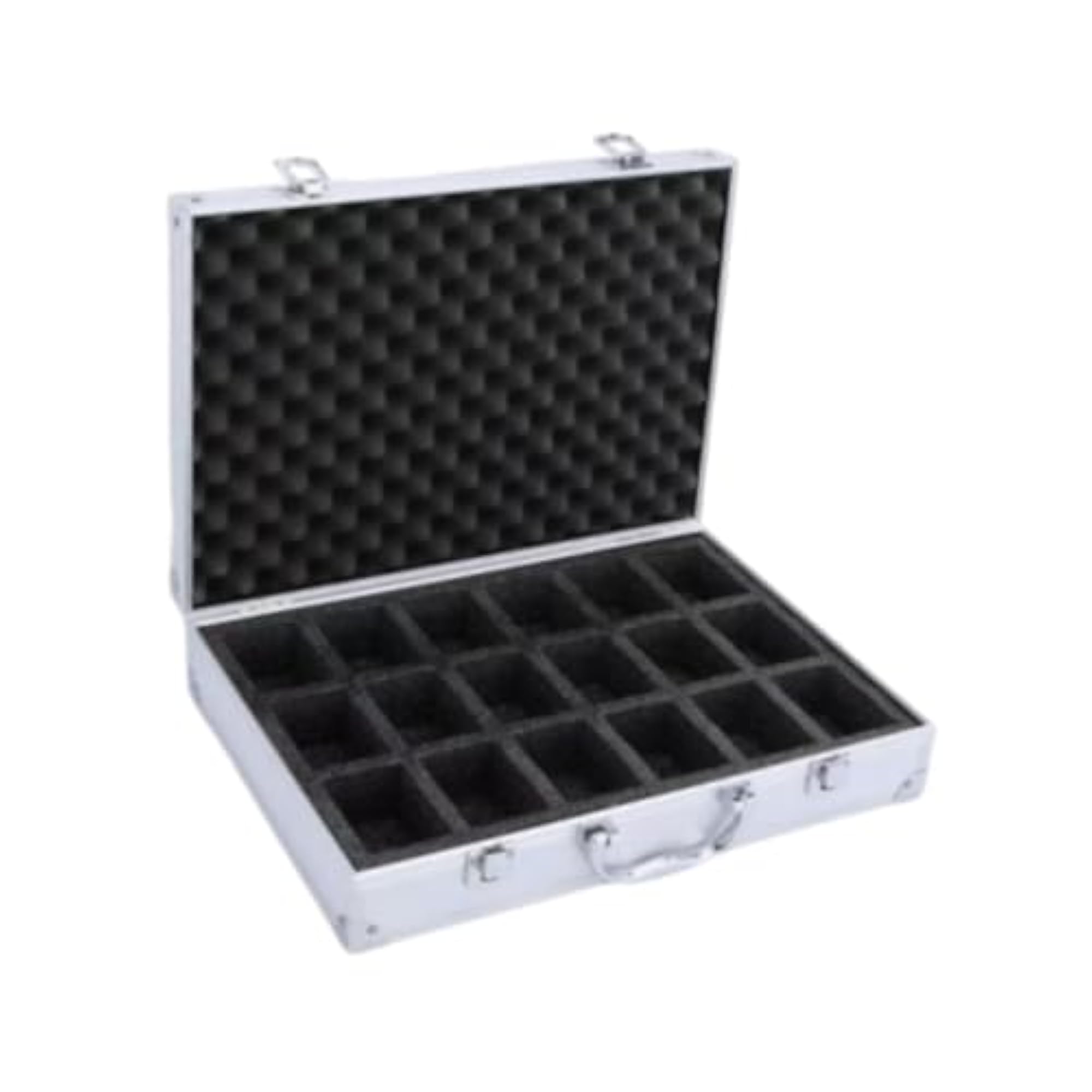 Shockproof Watch Box for Men and Women, 18 Slots