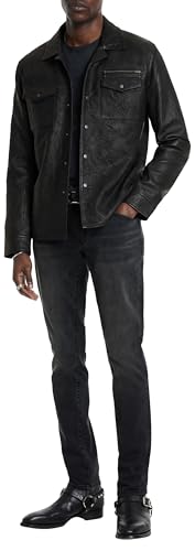 John Varvatos Men's Asher Leather Jacket3