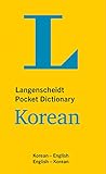 Langenscheidt Pocket Dictionary Korean: Korean-English / English-Korean (Langenscheidt Pocket Wörterbuch)