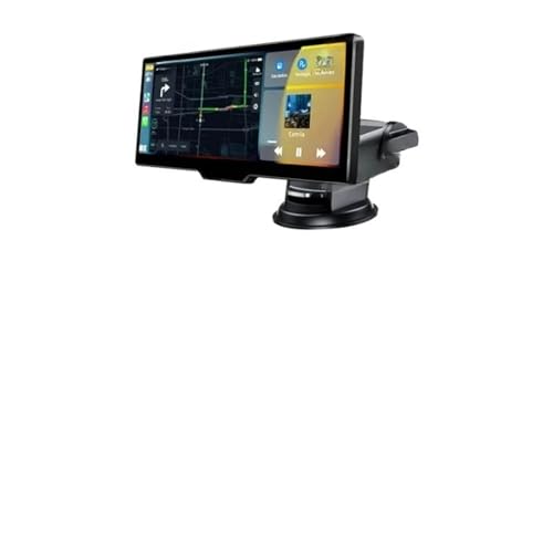 T20 10.26 "kamera na deskę rozdzielczą bezprzewodowa kamera Carplay Android automatyczna nawigacja GPS wyjście Aux lustro Link 2.5K tylna kamera wideo uniwersalny ekran (Color : T20 - Only Screen)