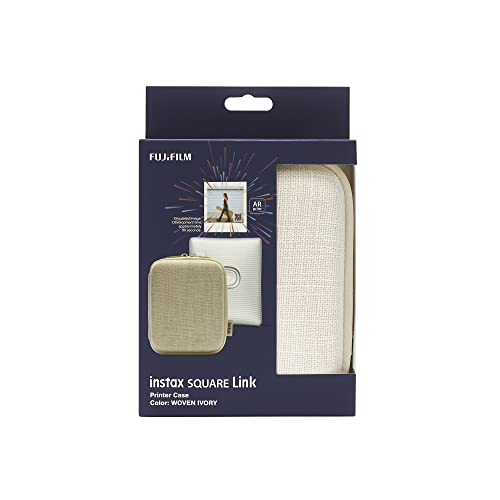 INSTAX Square Link Smartphone Printer case, Woven Ivory, 50 cm x 125 cm x 155 cm - Image 3
