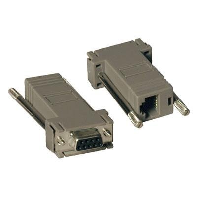 2PC RJ45 to DB9 Null Modem Ada