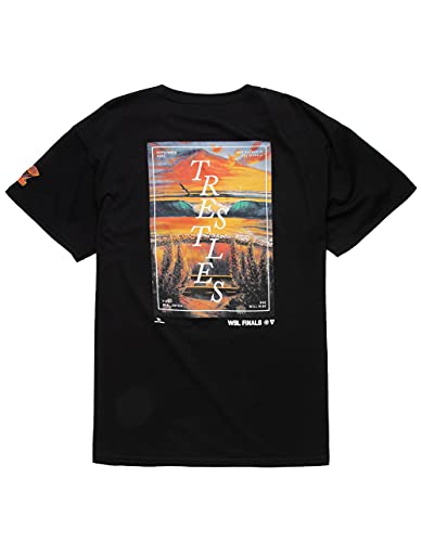 Rip Curl x WSL Finals Trestles Tee Black