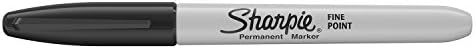 Sharpie Fine Point Permanent Marker - Black (Pack of 2)