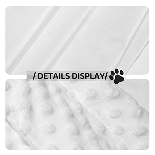Naispanda Personalisierte Hundedecke Personalisierte Haustierdecke mit Namen, Personalisierte Geschenke für Welpen Hunde und Katzen individuelle Decke Geschenke für Haustierliebhaber