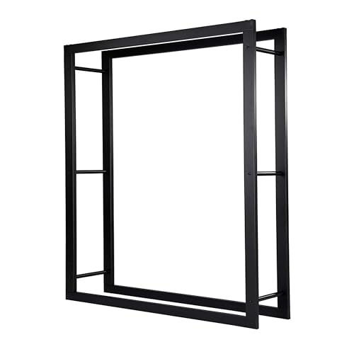 Loywe Kaminholzregal 170X25X140cm Kaminholzhalter Brennholzregal...