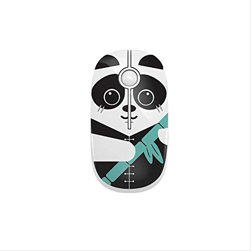 Mouse inalámbrico Panda ideal para estudiar y trabajar con comodidad en casa