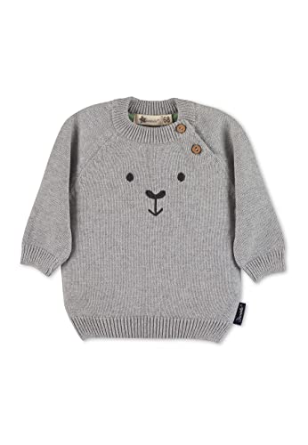 Sterntaler Giacca In Maglia A Cuore Per Bambine E Ragazze - GOTS, Bottoni Pratici, Colore Unito, Outfit Morbido E Confortevole