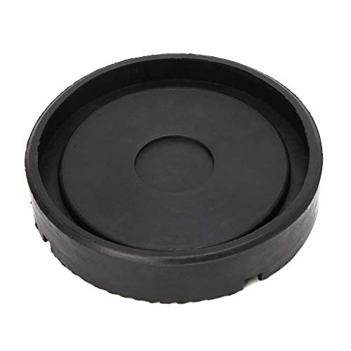 Qmiracle Universal Floor Jack Rubber Pad Jack Pad Adapter Pinch Weld Side Frame Rail Protector Puck/Pad