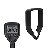 Coque de protection pour détecteur de métaux compatible avec Minelab Gold Monster 1000, coque en silicone antichoc pour détection de métaux et utilisation en extérieur (noir)