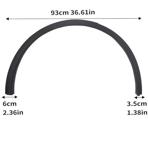 Guardabarros para Tesla Model Y ideal para proteger los pasos de rueda 6