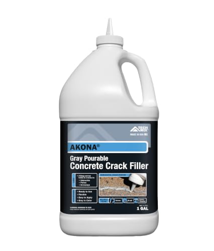 Akona Gray Pourable Crack Filler Gallon