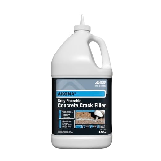 Pourable Gray Concrete Crack Filler (Gallon, 1)