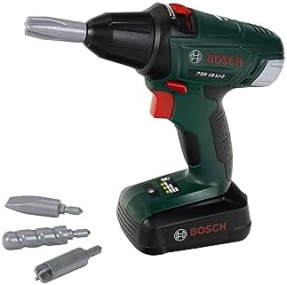 Theo Klein 8567 Bosch Cordless Screwdriver I Battery-Powered Screwdriver with Rotating and Interchangeable Bits I Light and sound I Toys for Children Aged 3 and over