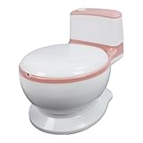 Non irritant: l'entraînement Les toilettes de voyage sont faites de matériaux de qualité alimentaire respectueux de l'environnement, en toute sécurité, aucune irritation de la peau de bébé.
