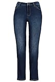 GINA LAURA Damen KG Julia Repreve Basic Style Jeans, Blau (Blue Denim 75046992), 24