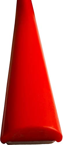 Perfil rojo adhesivo parachoques Alfa Giulietta Quattroerre moldura frontal trasero 3