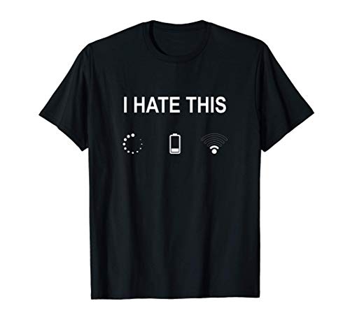 Funny Programmer Computer Gamer Gift Things I Hate Maglietta