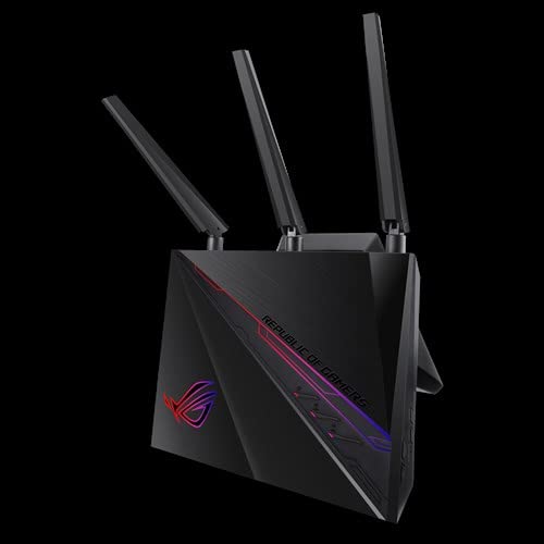 ROG Rapture GT AC2900 Router Gaming, Dual-Band, 2900Mbps, Tripla VLAN, AiProtection Pro, Ai Mesh, VPN Fusion, Open NAT, Game Radar, Aura RGB - Router - Immagine 7
