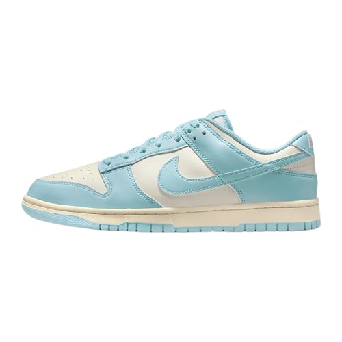 Nike Dunk Low Retro Men's Shoes (HF5441-103, Pale Ivory/Glacier Blue)