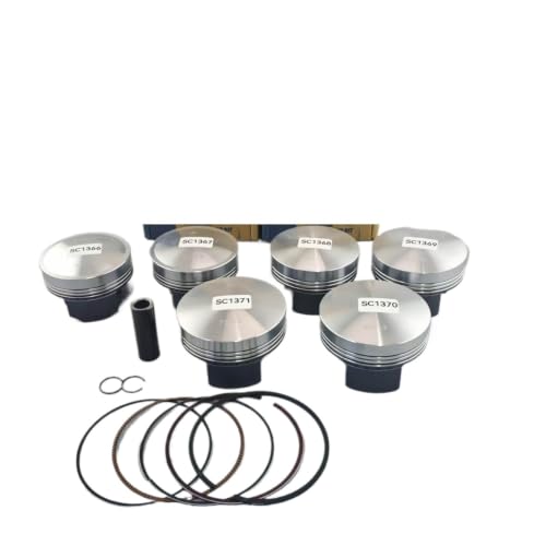 Piston moto 68mm axe Pin13 DLC pour restaurer la compression moteur