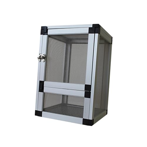 Habitat pour reptiles confortable avec porte et structure légère - 4