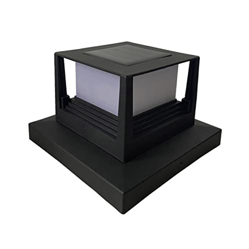 DOITOOL Farola Solar para Exteriores con Diseño de Farol de Gran Tamaño para Entrada de Vehículos