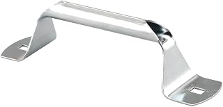 Prime-Line MP52130 Garage Door Bottom Lift Handle, 6 In, Steel, Zinc Plated Finish (2 Pack), Silver