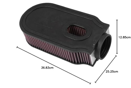 K&N Filtre à air de remplacement compatible avec Mercedes divers 2010- E-0654 - 5