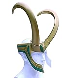 Loki Helmet Mask Thor Ragnarok Loki Crown Horns Cosplay Halloween Costume Cosplay
