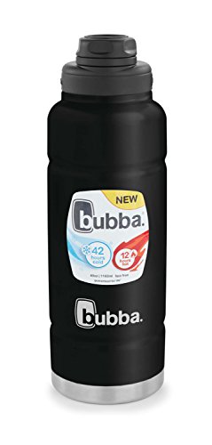 Garrafa de água Bubba Trailblazer de aço inoxidável isolada a vácuo, 1,13 ml, alcaçuz