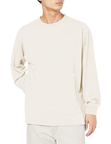 Tシャツ ロングスリーブ ワンポイントティー メンズ HOE32269 オフホワイト M