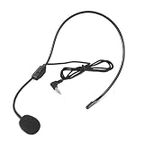 Generico Microfono Per Chiamate Cablate,Cuffie Clear Sound Regolabili Da 3