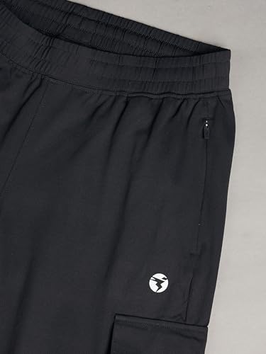 Image of Women's Polyester Regular Fit 4 Pocket Solid Cargo with SPF50+, 2 Way Stretch, UV Protection for Activewear, Regular Use