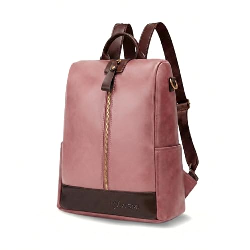 Image of VISMIINTREND Backpack for Women | Stylish Vegan Leather Backpack Bags for Women | College Bag for Girls | Office, Travel & Daily Use