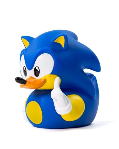 TUBBZ: SEGA Sonic the Hedgehog - Sonic Rubber Duck Collectable Toy 9 cm