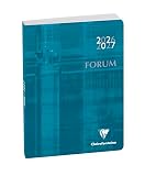 Exacompta Agenda journalier Métric 12x17cm   Août 2026 à juil 2027 Bleu
